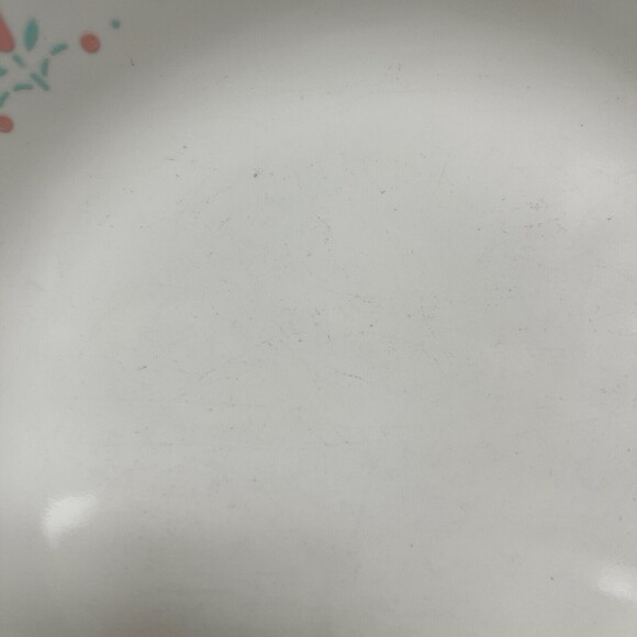 Corelle by Corning Dinner Plates Hearts Forever Yours Beige Pink Lot of 3 - Picture 7 of 10